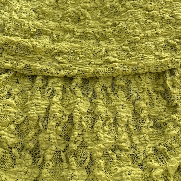 Zara Green Off the Shoulder Top - Picture 2 of 3